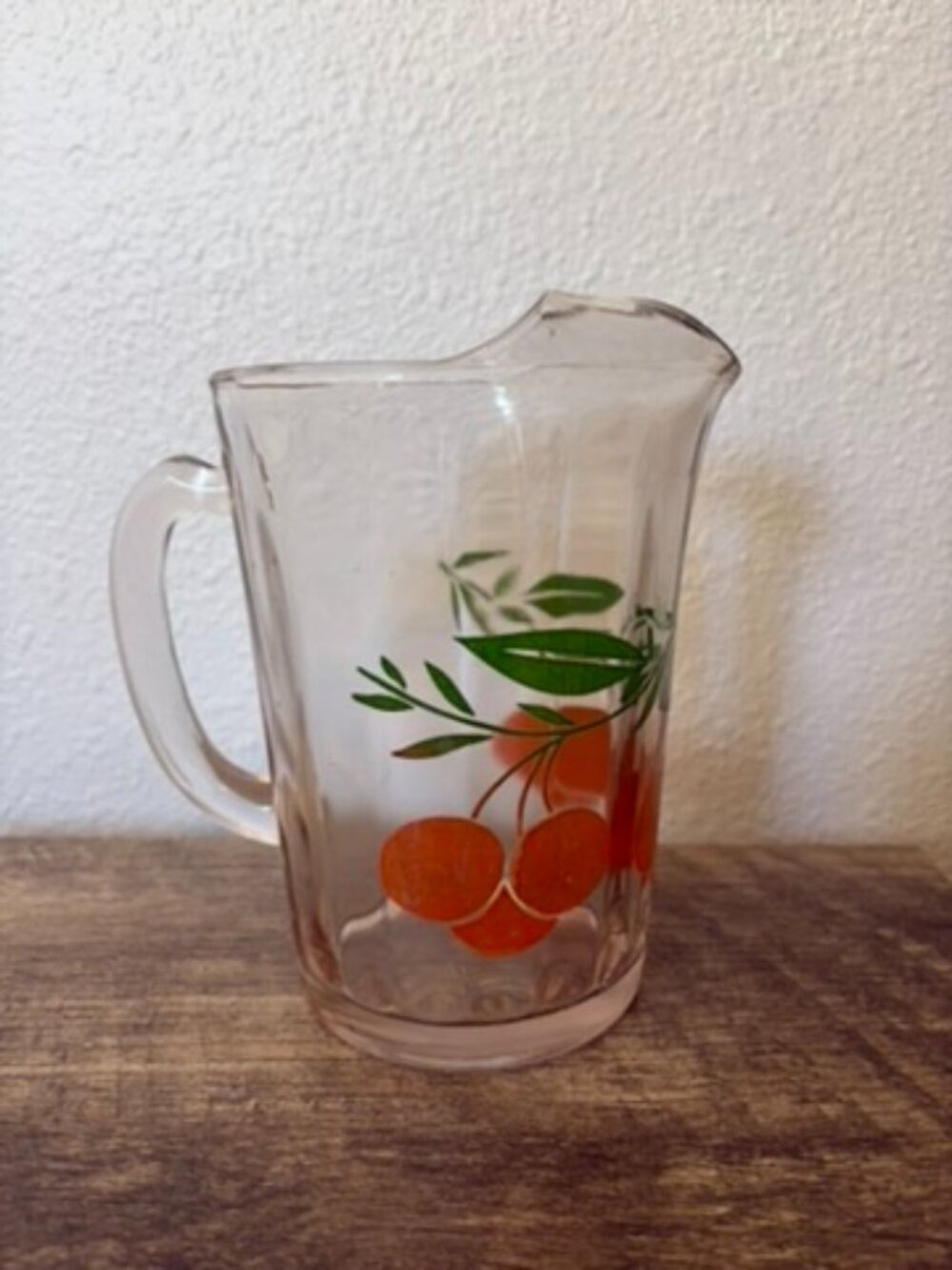 Vintage Anchor Hocking Juice Pitcher